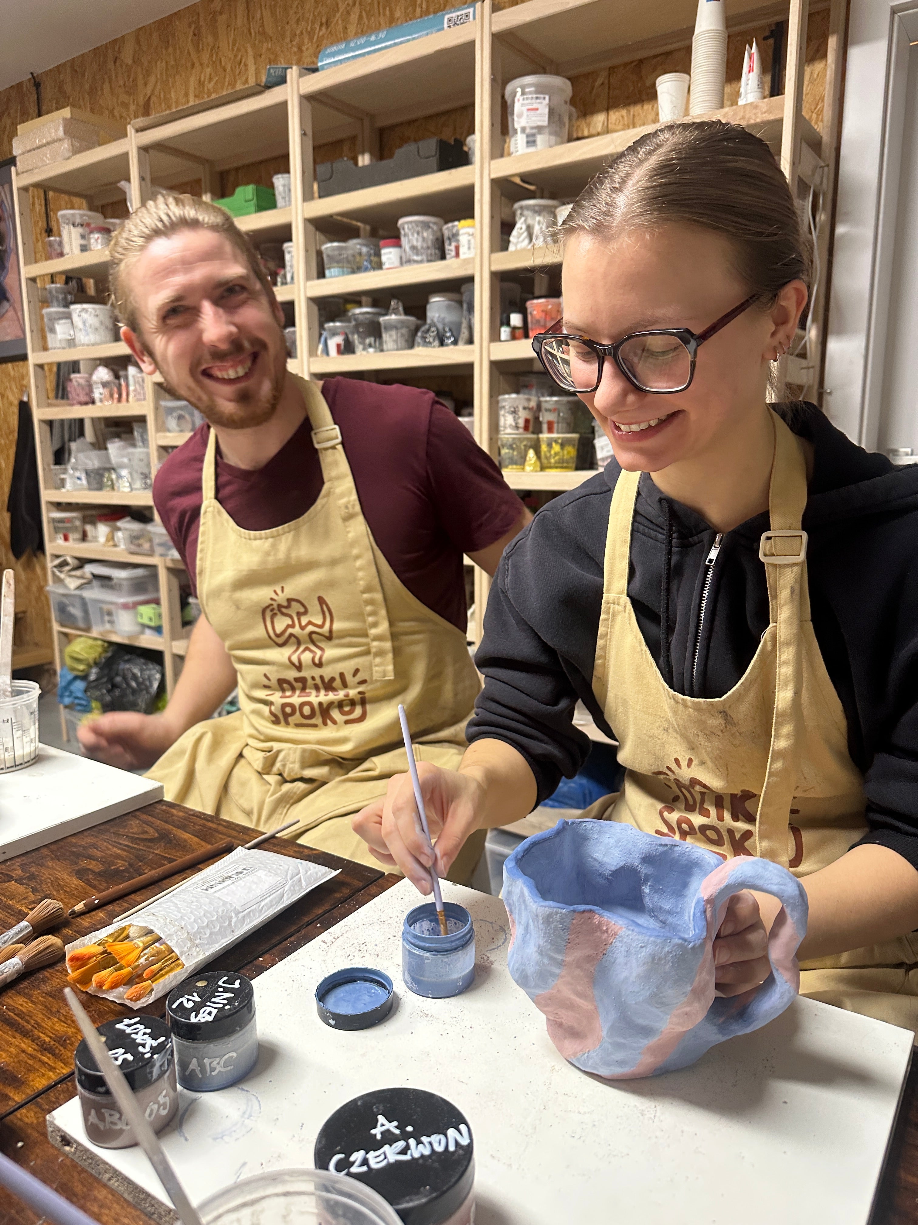 Warsztaty ceramiczne dla par i randka przy glinie