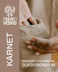 Karnet na warsztaty ceramiczne dla dorosłych